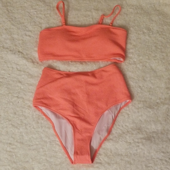 Neon Pink Cupshe Bikini - Picture 3 of 6